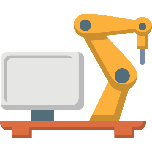 Commercial Manufacturing Support Icon